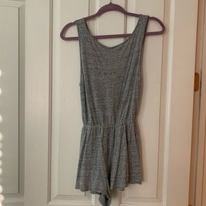 Grey Casual Romper